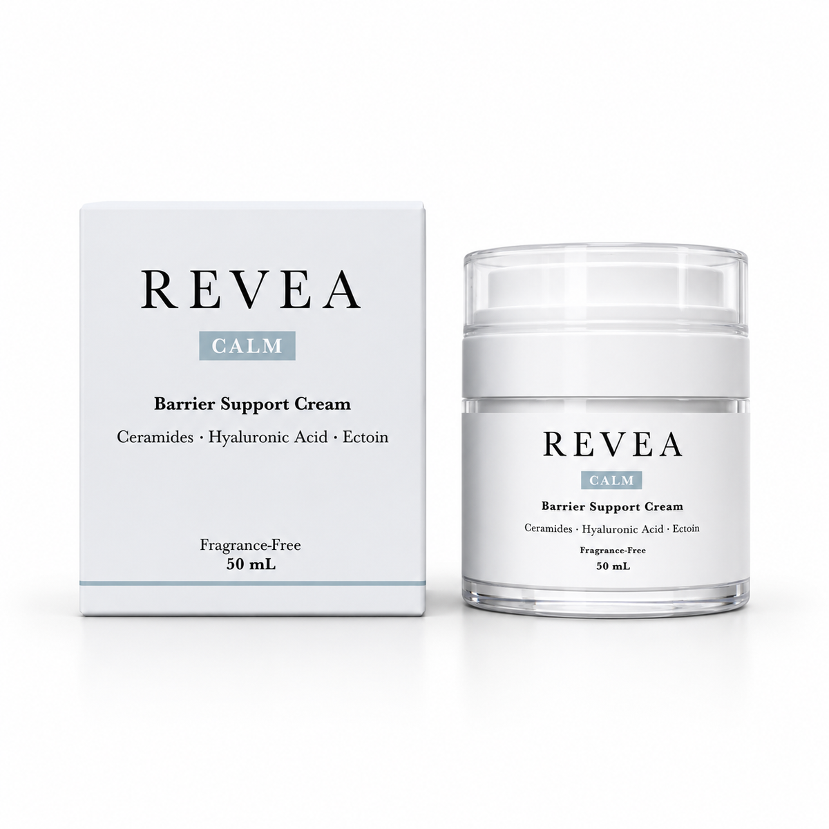 revea calm barrier support cream  ingredients and benefits 