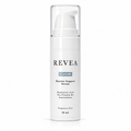 A 30 mL white pump bottle of REVEA Calm Barrier Support Serum with a clear cap, shown on a clean white background.